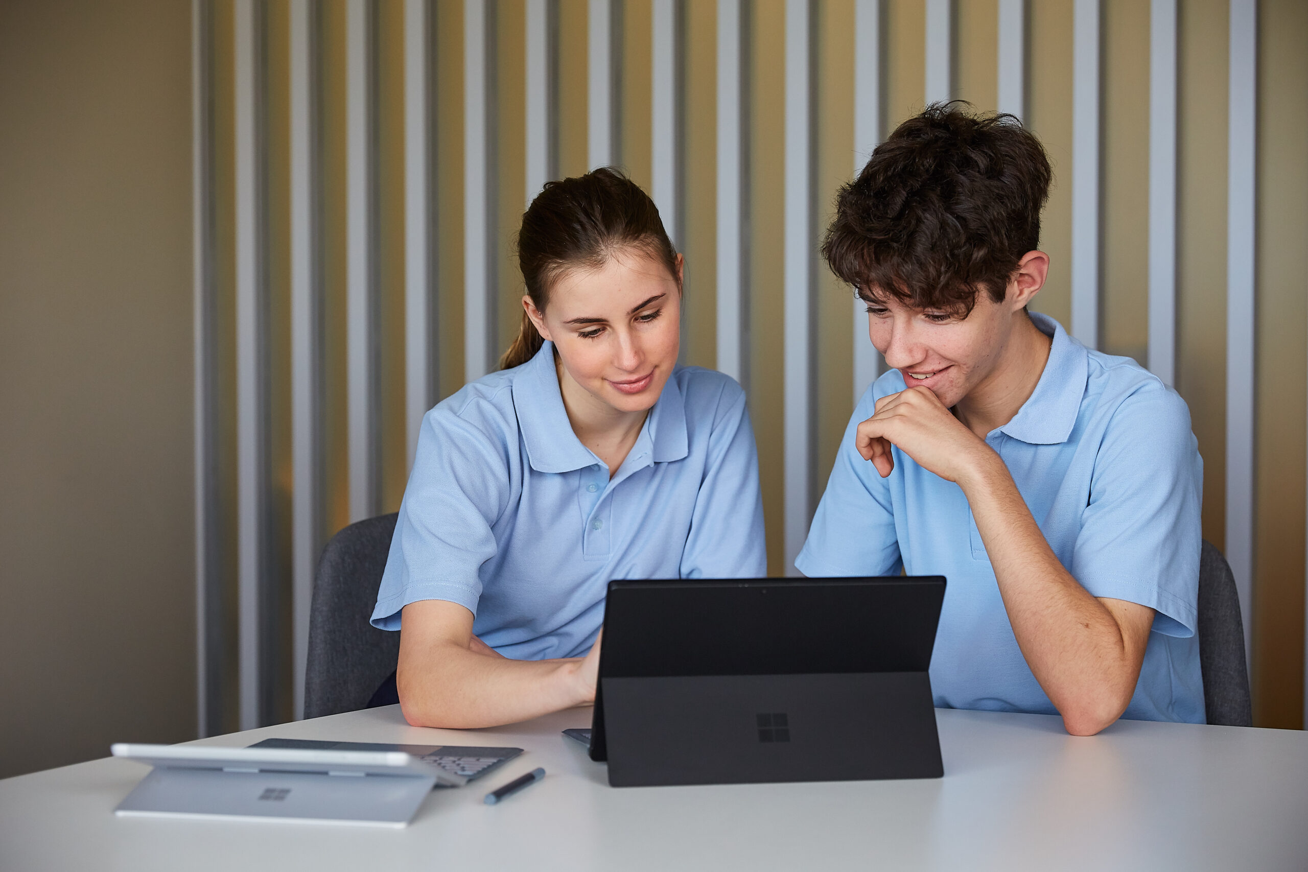 Students on Microsoft devices