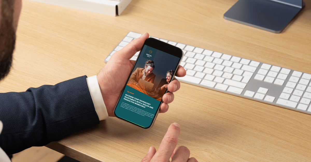 Digital skills tip sheet on mobile device