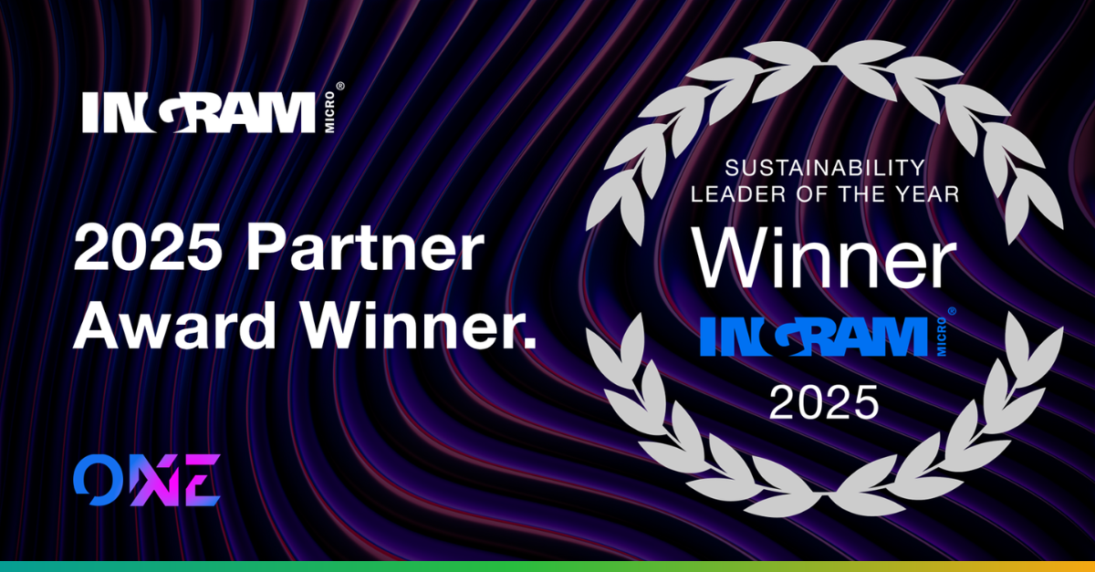 Ingram sustainability award winner badge