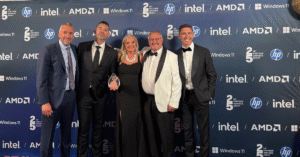 HP partner awards 2025 ASI team photo