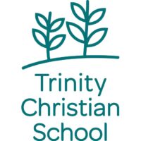 Trinity Christian school stacked logo