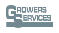 Growers Services logo in grey