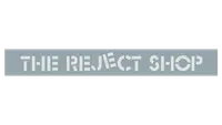 The Reject Shop logo in grey